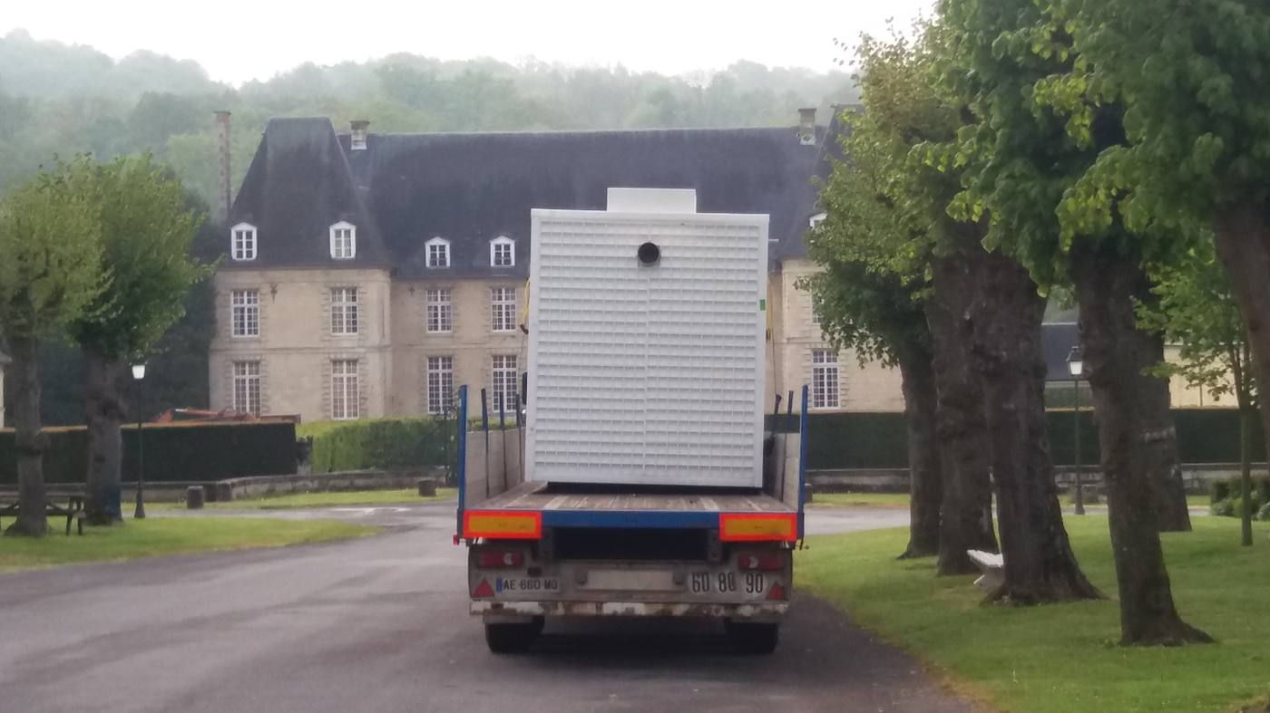 Livraison d'une solution de traitement sur un site patrimonial recevant du public